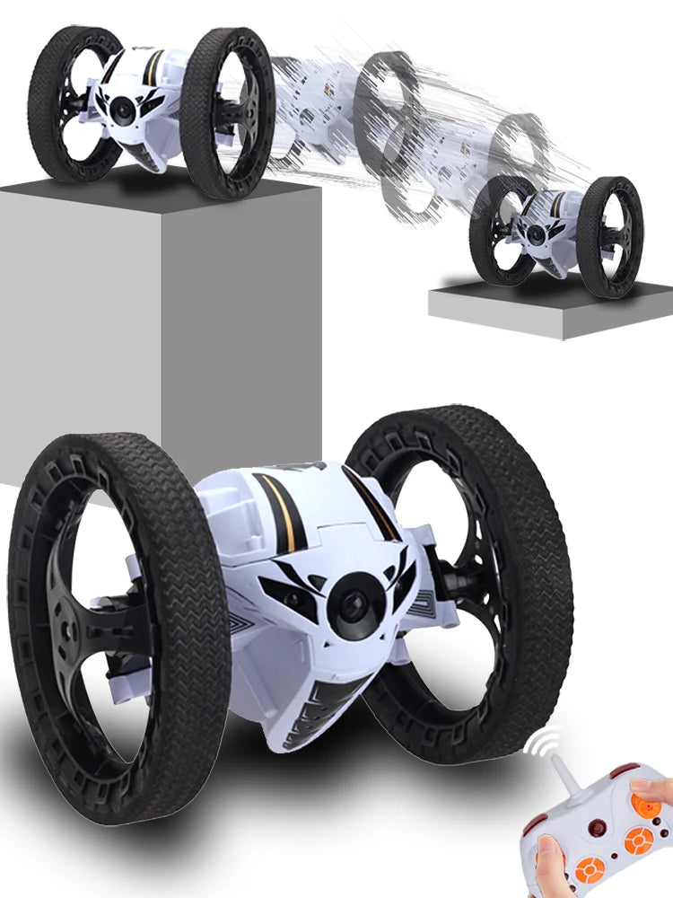 Jump Rc Stunt Car Toys for Boys Kids Girls Electric Off Road Remote Control Vehicles Children 2 To 4 3 5 6 7 8 9 Years Old Gifts